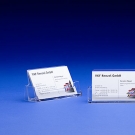 ST-PRO 196.Горизонтальная подставка настольная для визиток и дисконтных карт